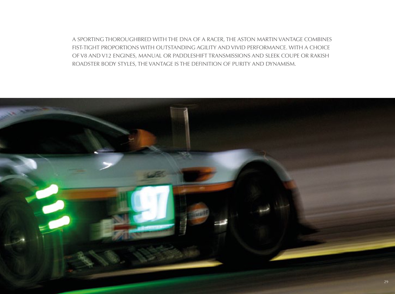 2013 Aston Martin Model Range Brochure Page 70